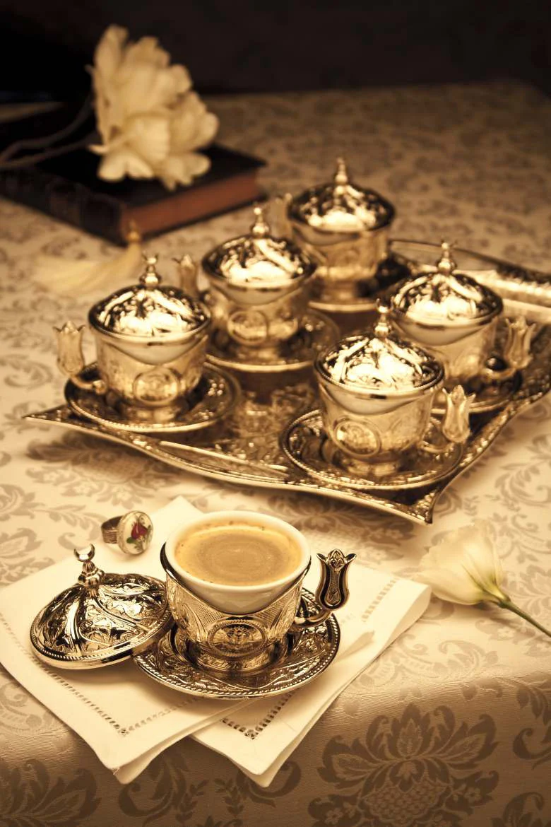Melidia TURKISH GREEK ARABIC COFFE EXPRESSO SET FOR 6