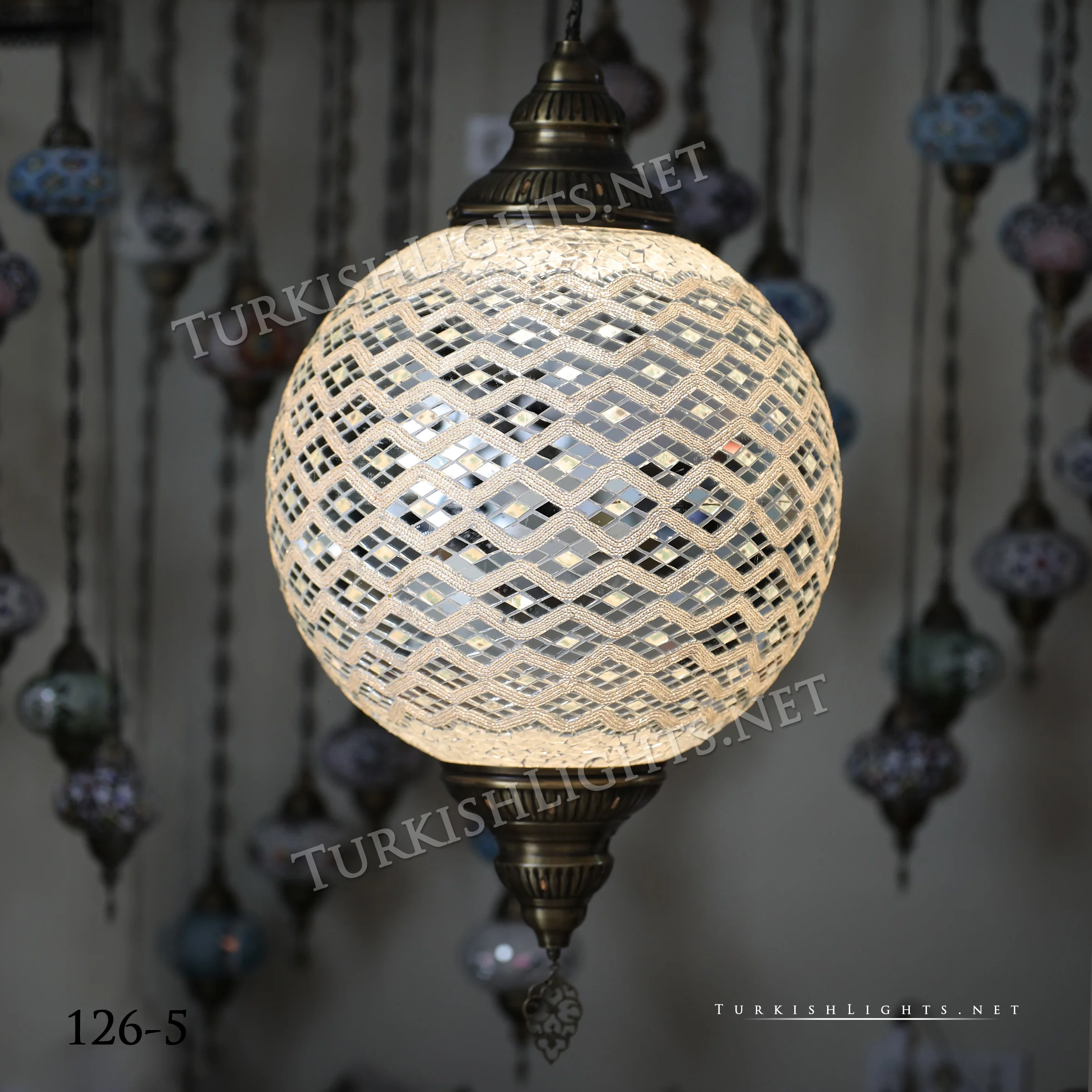 Hanging Lamps with 20" Globe