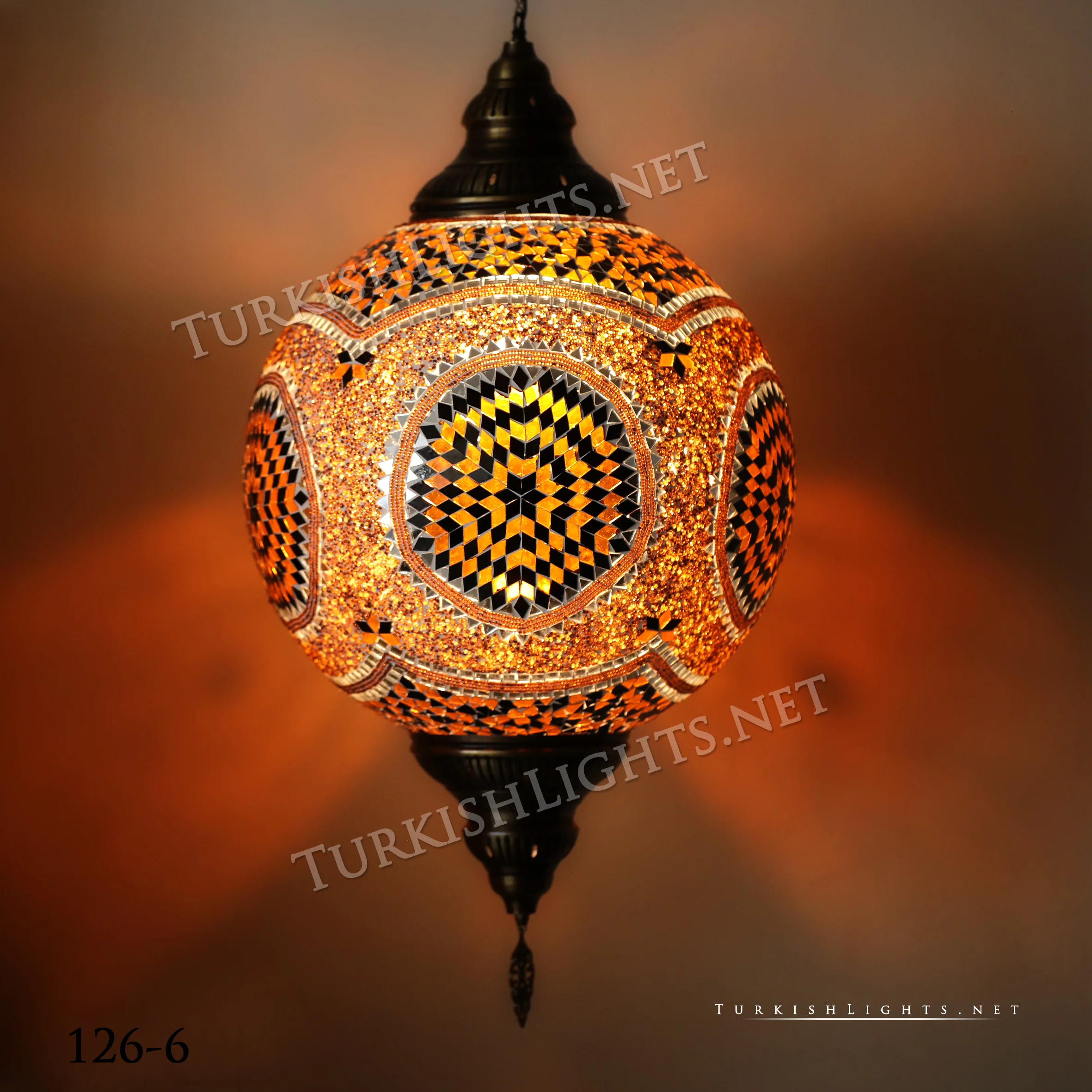 Hanging Lamps with 20" Globe - Image 3