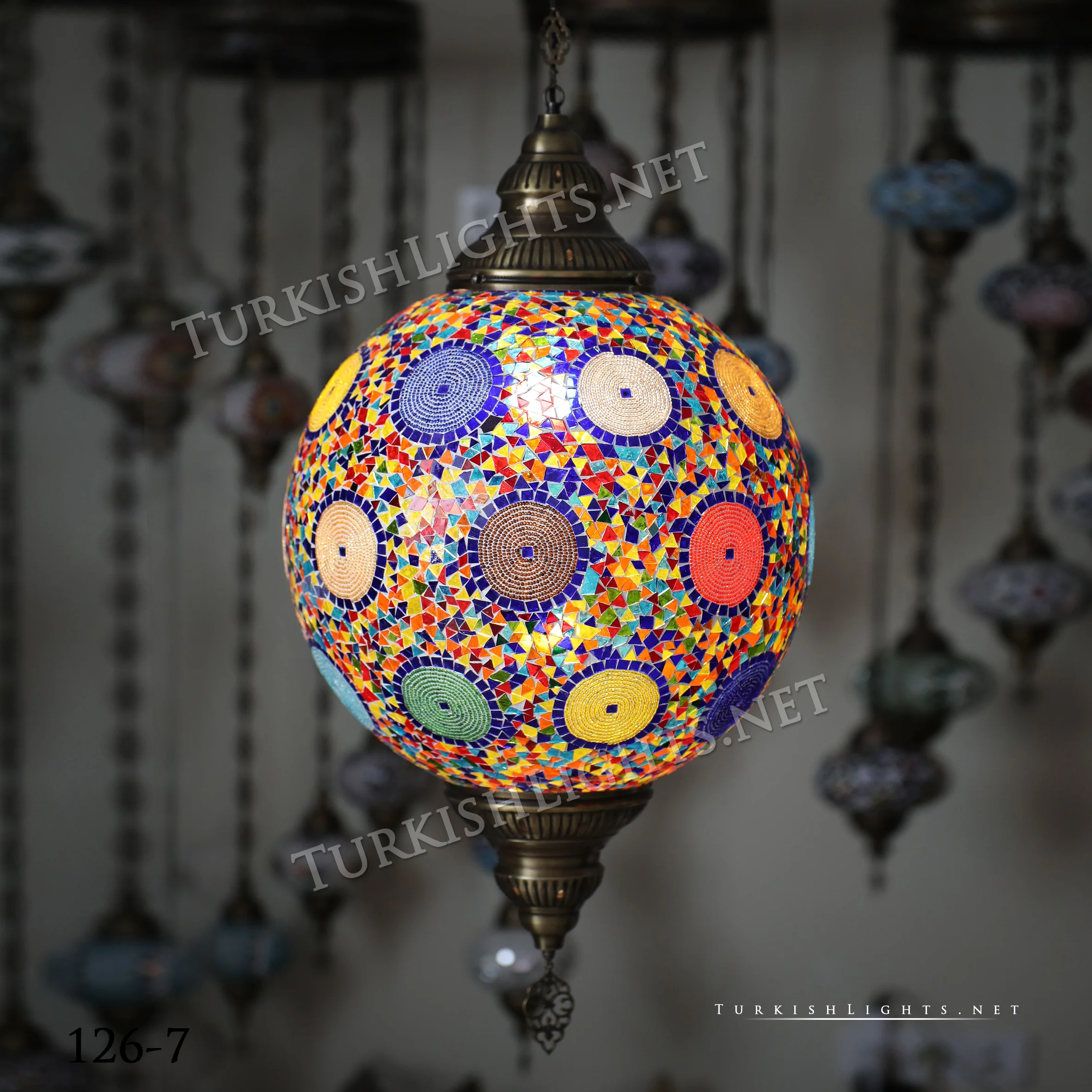 Hanging Lamps with 20" Globe