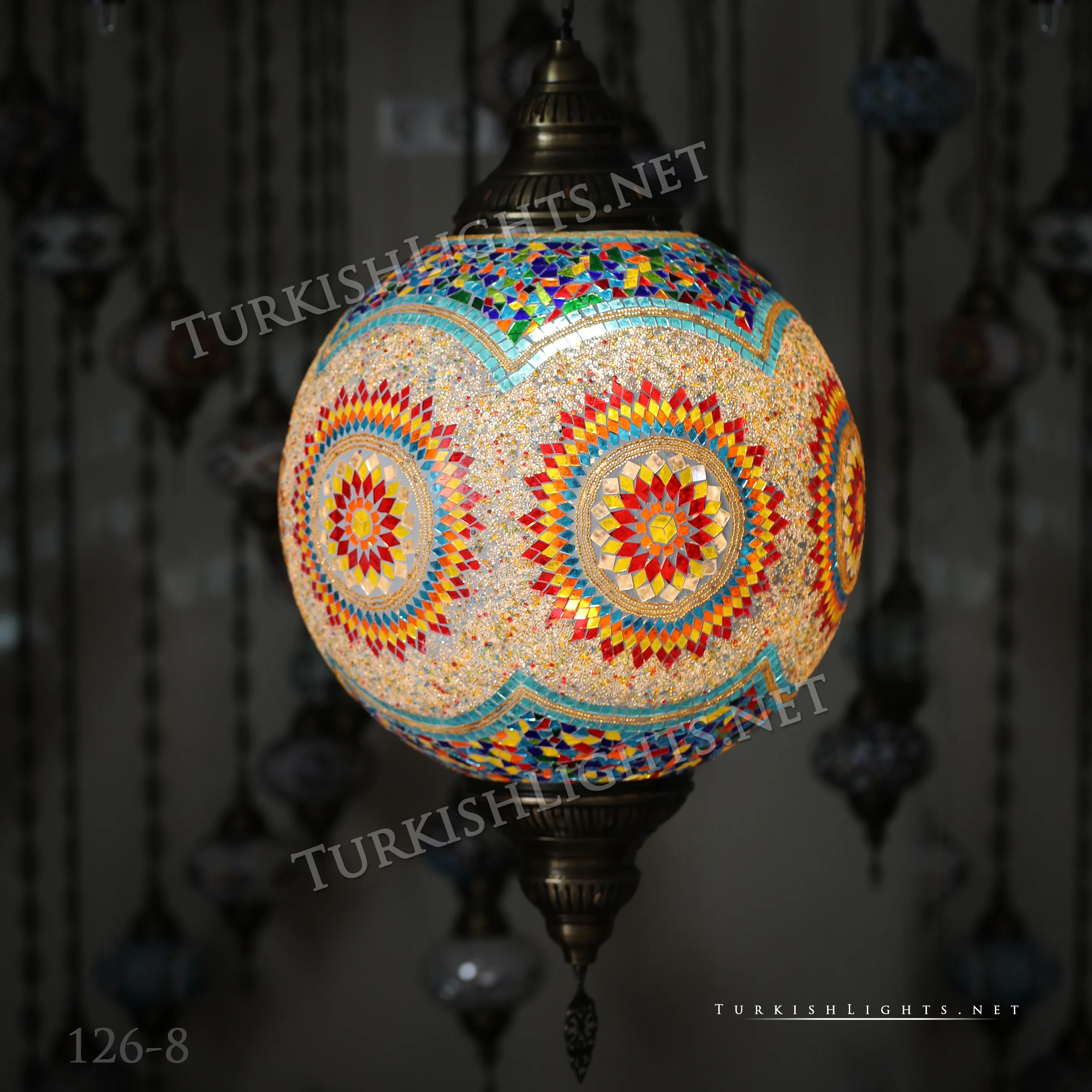Hanging Lamps with 20" Globe
