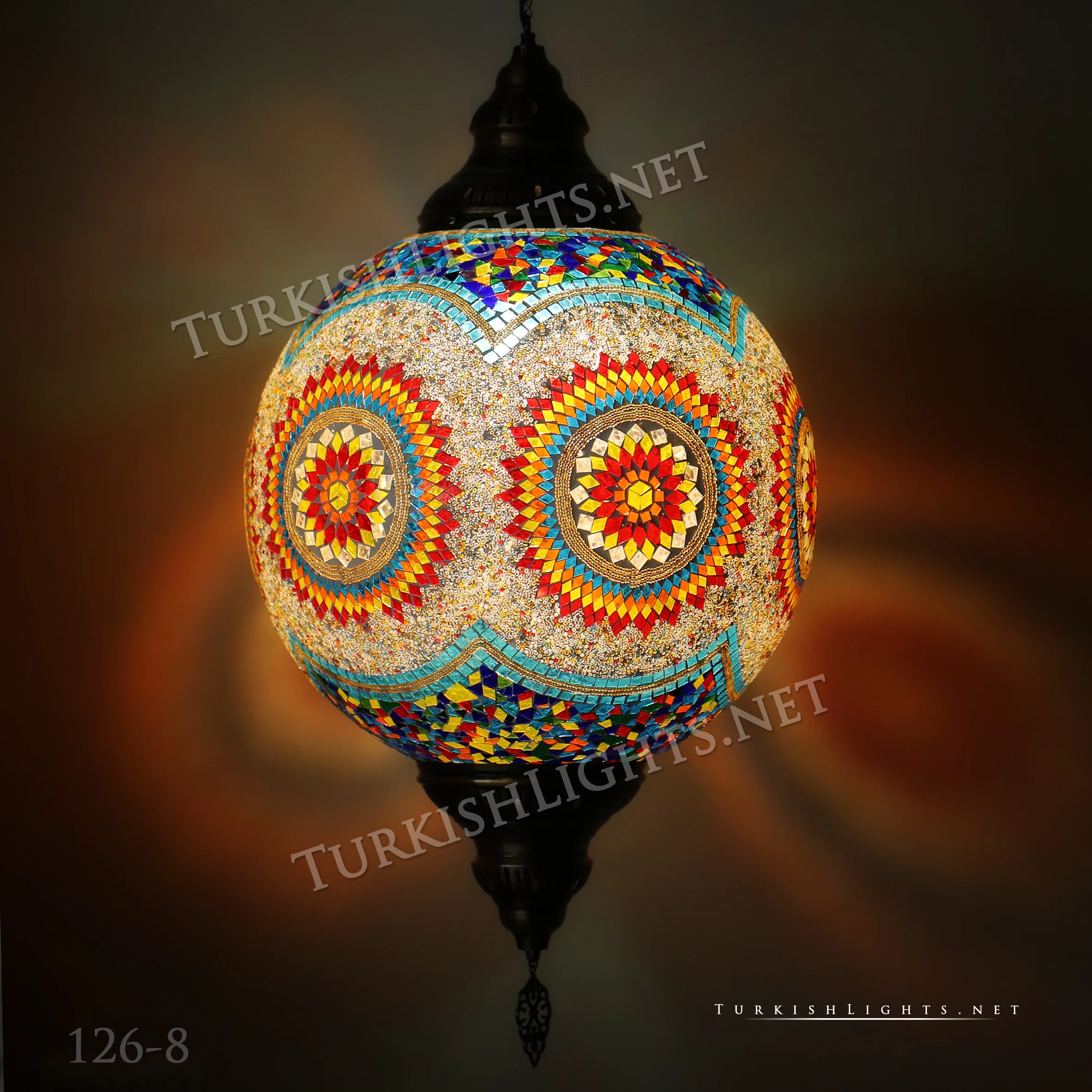 Hanging Lamps with 20" Globe - Image 3