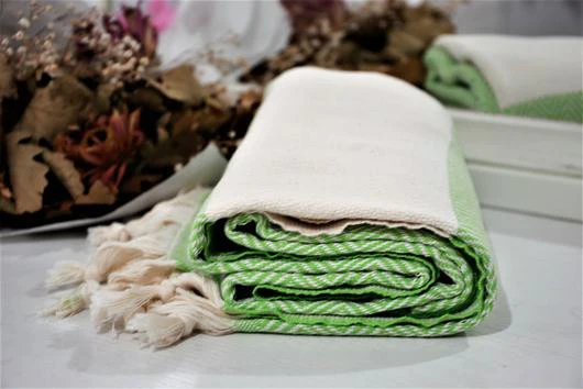 LOOMANGO, Quality Turkish Bath, Beach, Bath, Peshtemal, Blue - Image 4