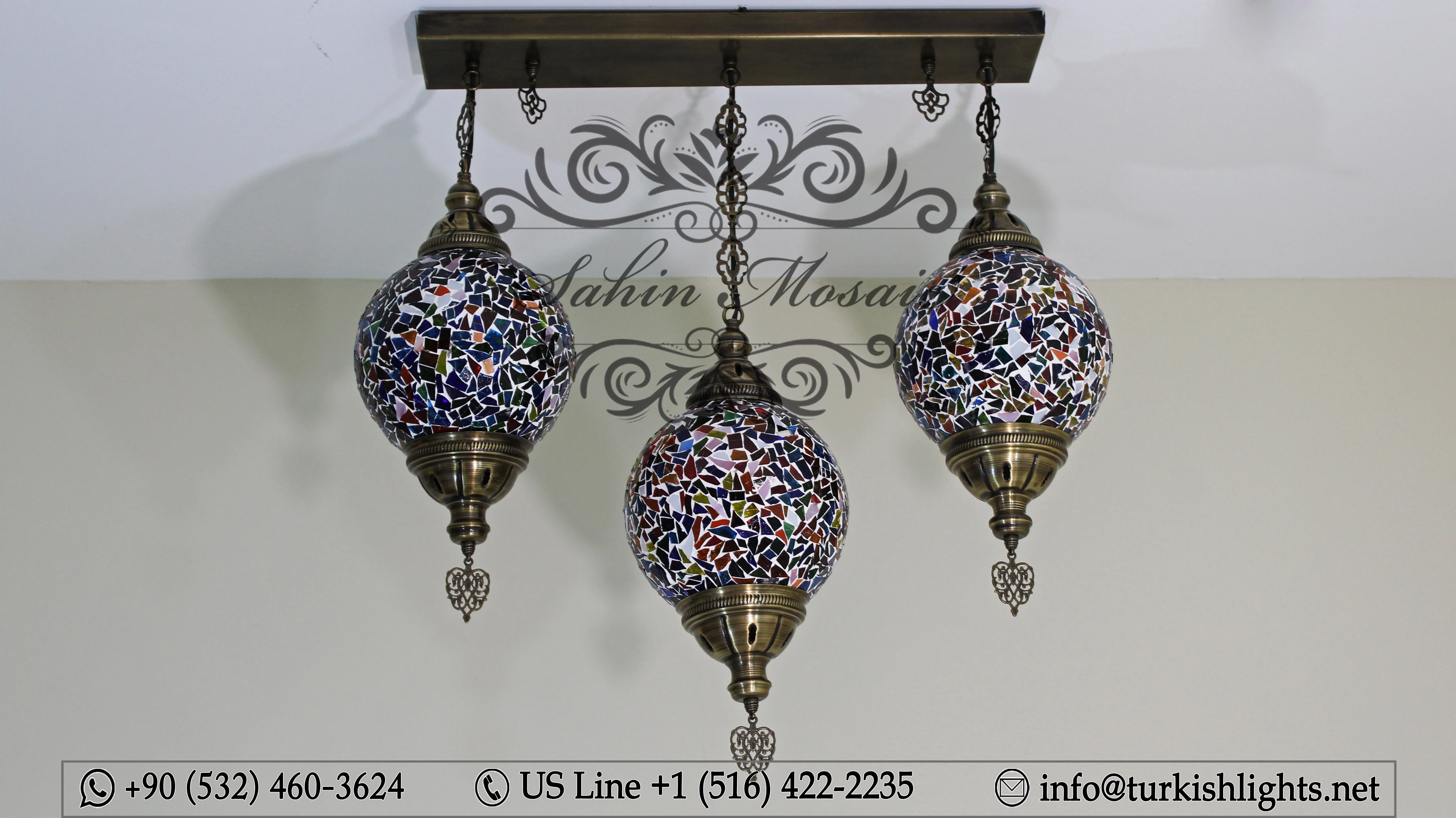 Kitchen Pendant With 3 (20 cm ) Ball Poruduct ID: 109 - Image 10