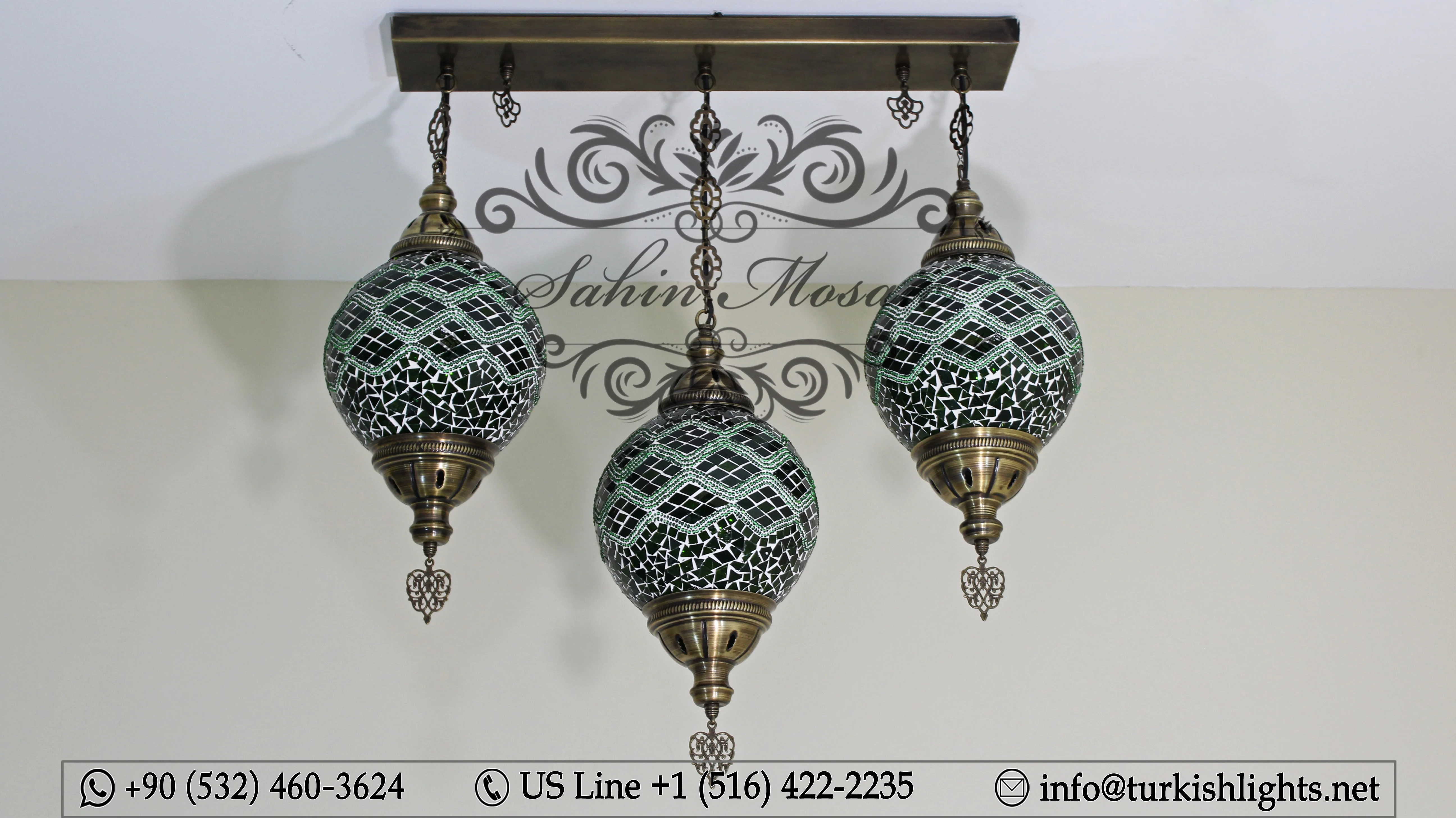 Kitchen Pendant With 3 (20 cm ) Ball Poruduct ID: 109 - Image 6