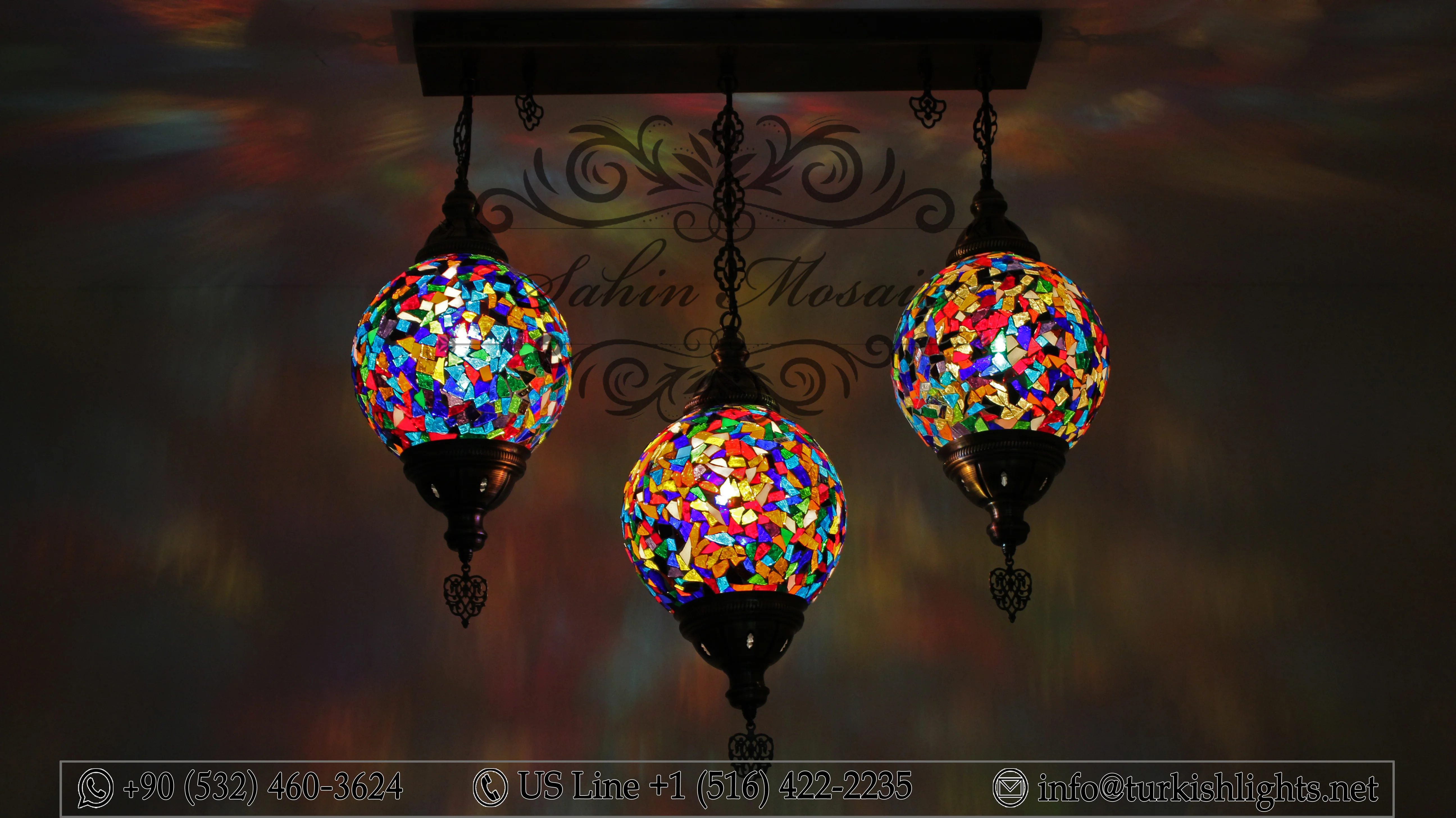 Kitchen Pendant With 3 (20 cm ) Ball Poruduct ID: 109 - Image 9