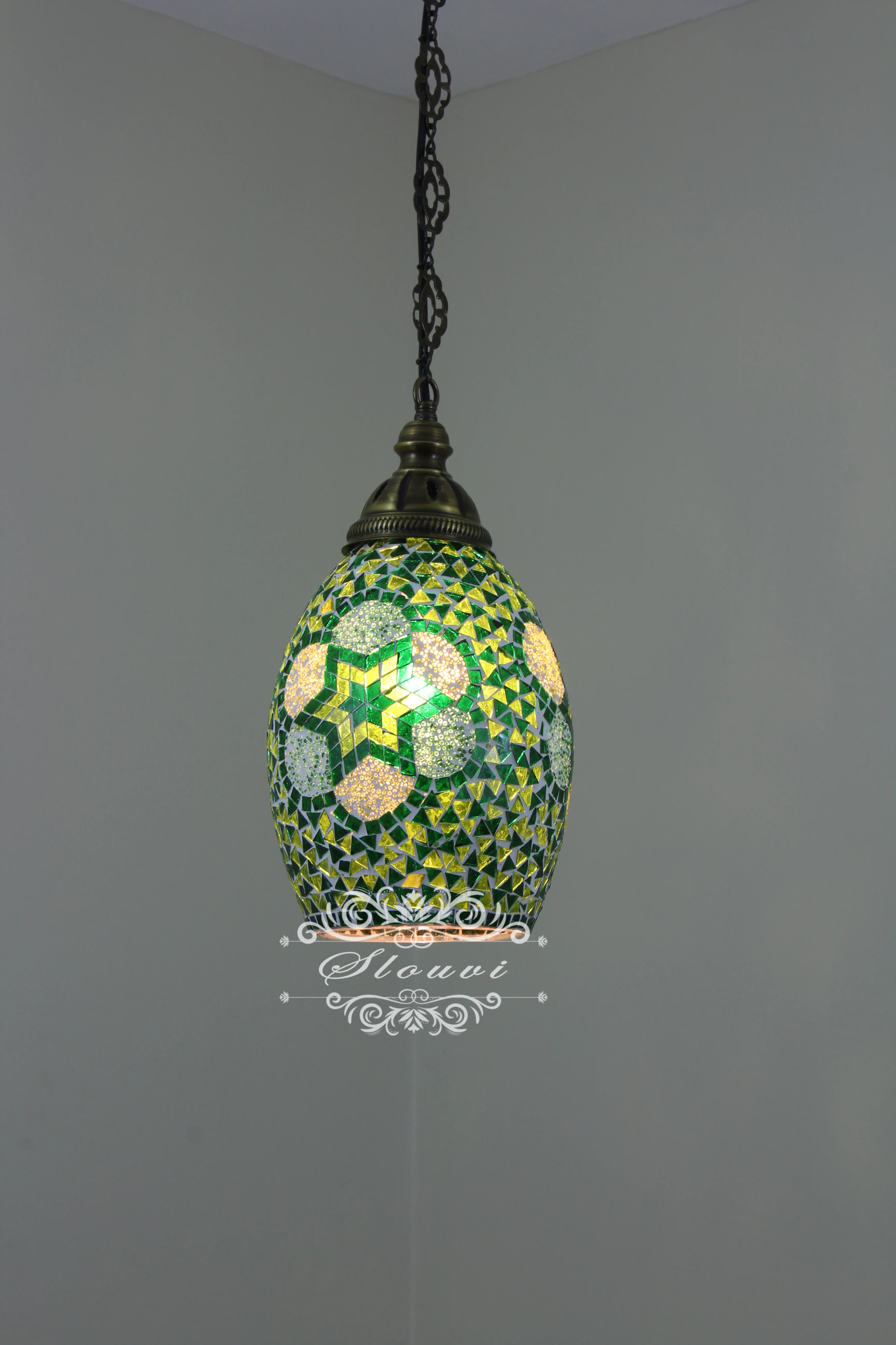 Turkish Mosaic Kitchen Island Pendant ID: KIP10332