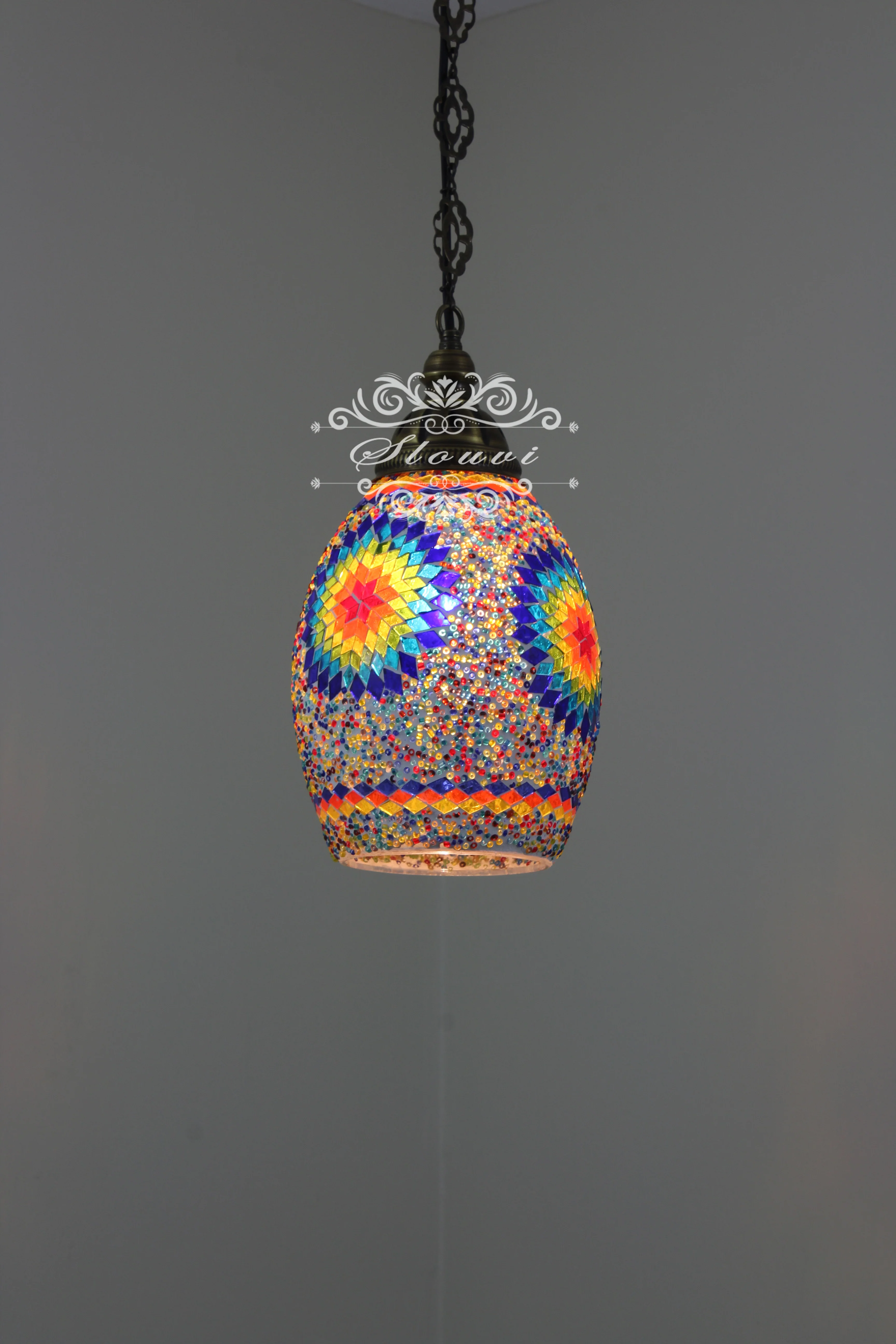 Turkish Mosaic Kitchen Island Pendant ID: KIP10333