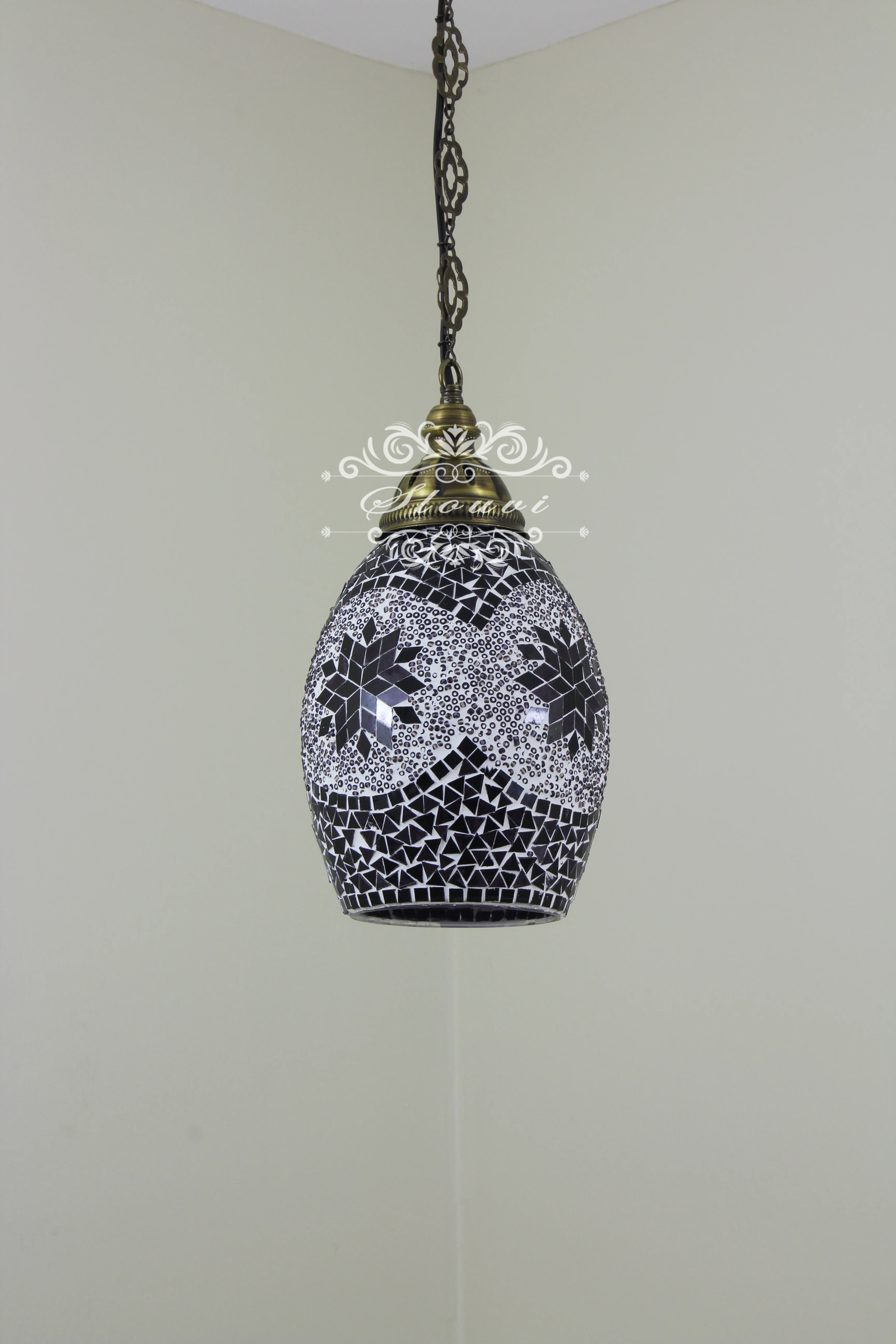 Turkish Mosaic Kitchen Island Pendant ID: KIP10334 - Image 7