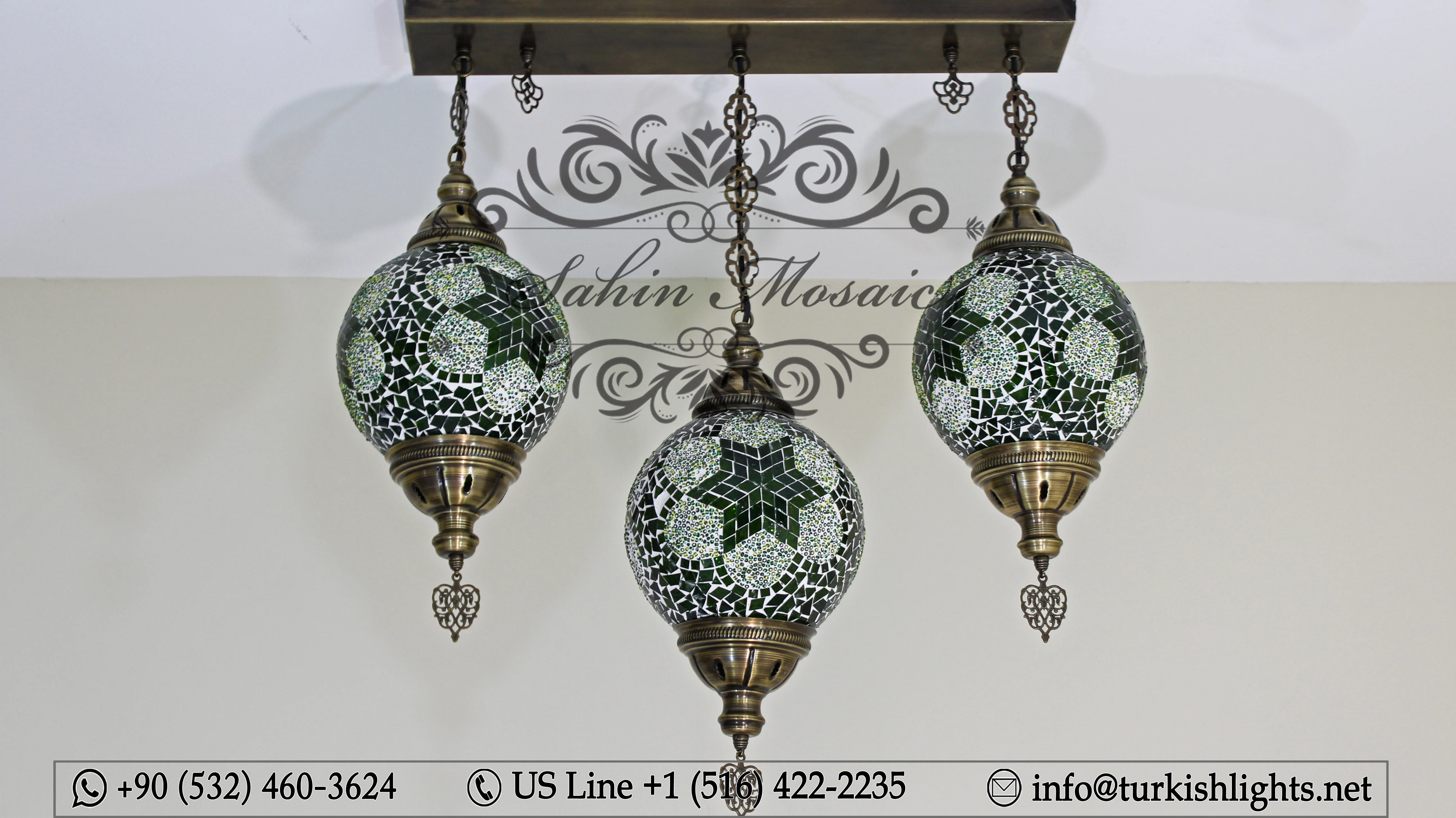 Kitchen Pendant With 3 (20 cm ) Ball Poruduct ID: 109 - Image 10