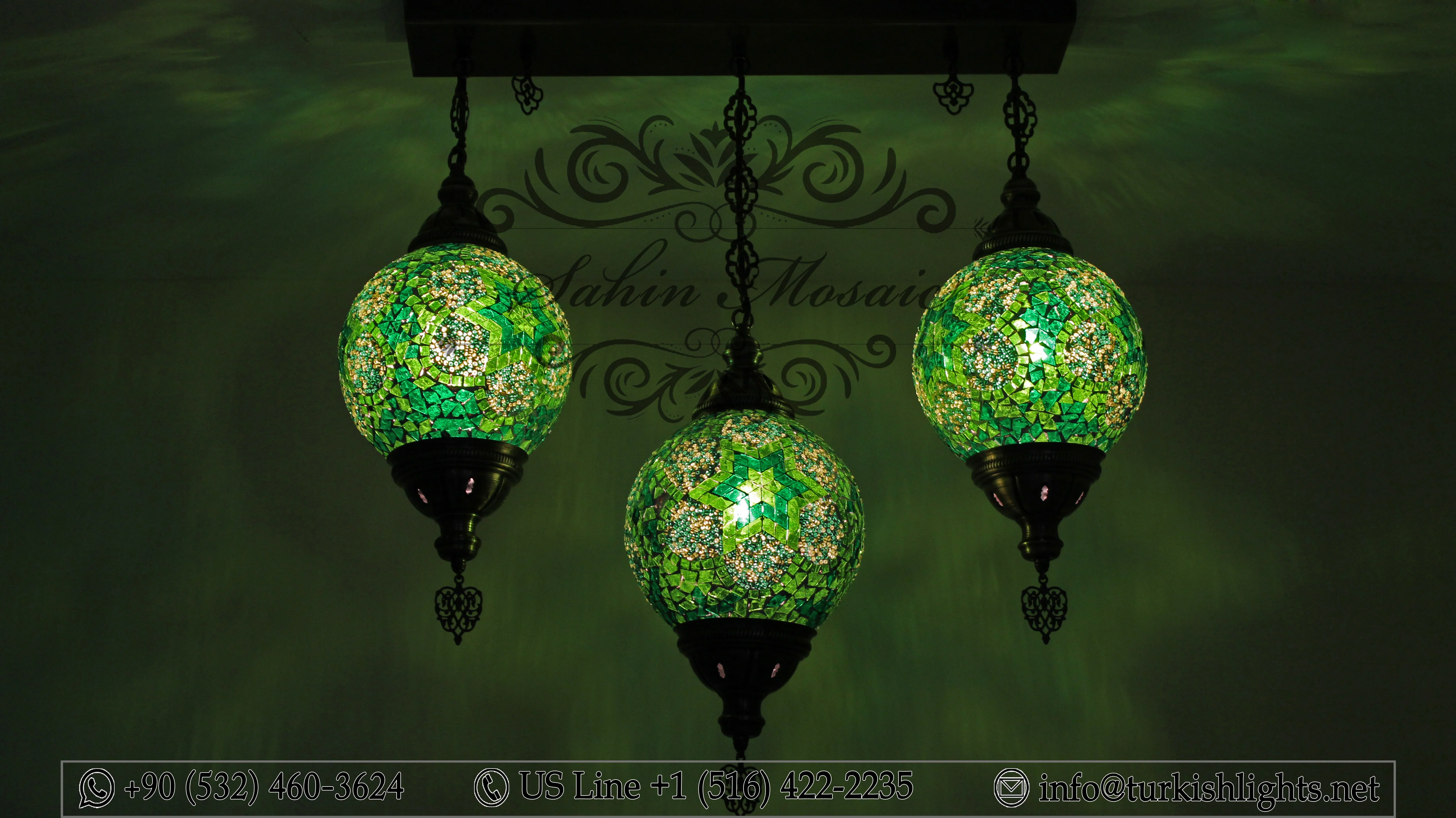 Kitchen Pendant With 3 (20 cm ) Ball Poruduct ID: 109 - Image 9
