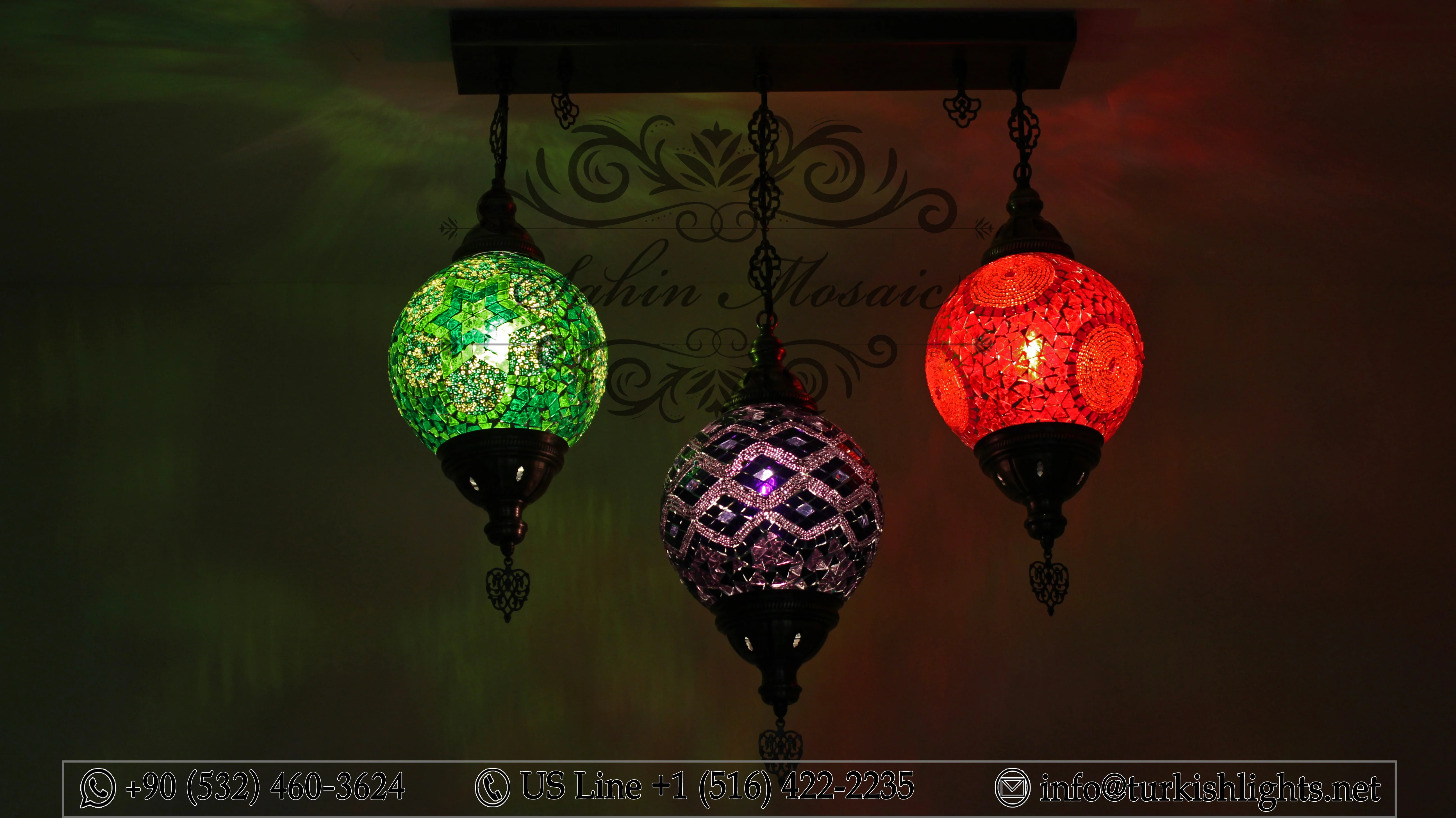 Kitchen Pendant With 3 (20 cm ) Ball Poruduct ID: 109 - Image 7