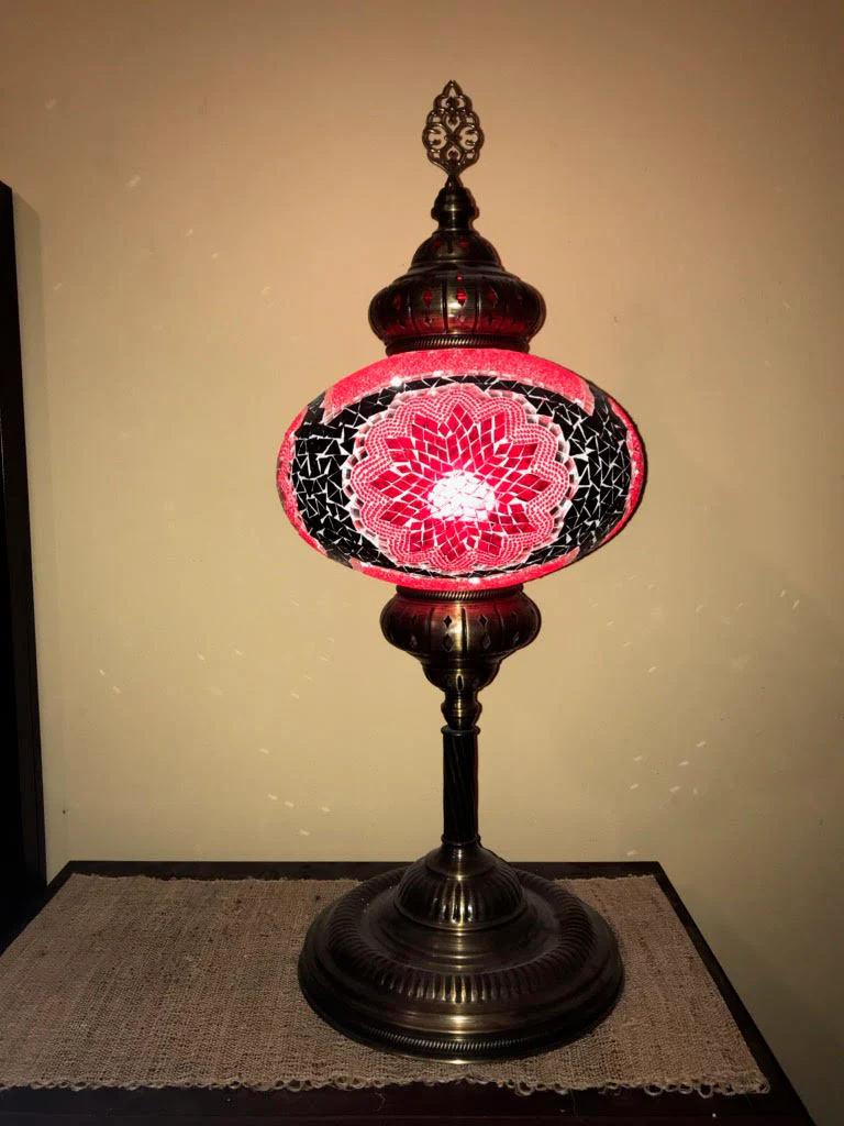 NO6 SIZE MOSAIC FLOOR / TABLE LAMP