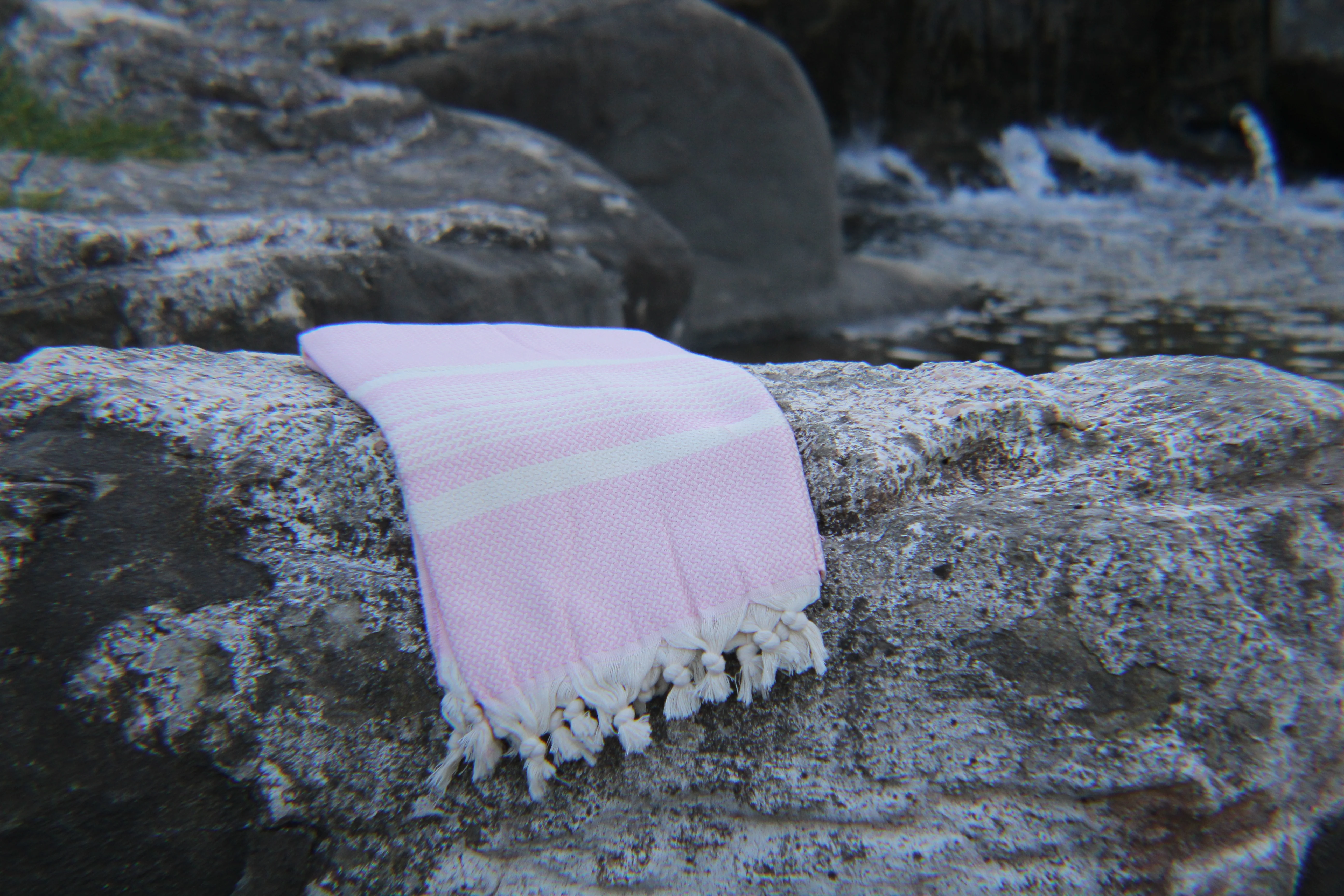 LOOMANGO,  Quality  Turkish Bath, Beach,  Bath,  Peshtemal, Blue - Image 7