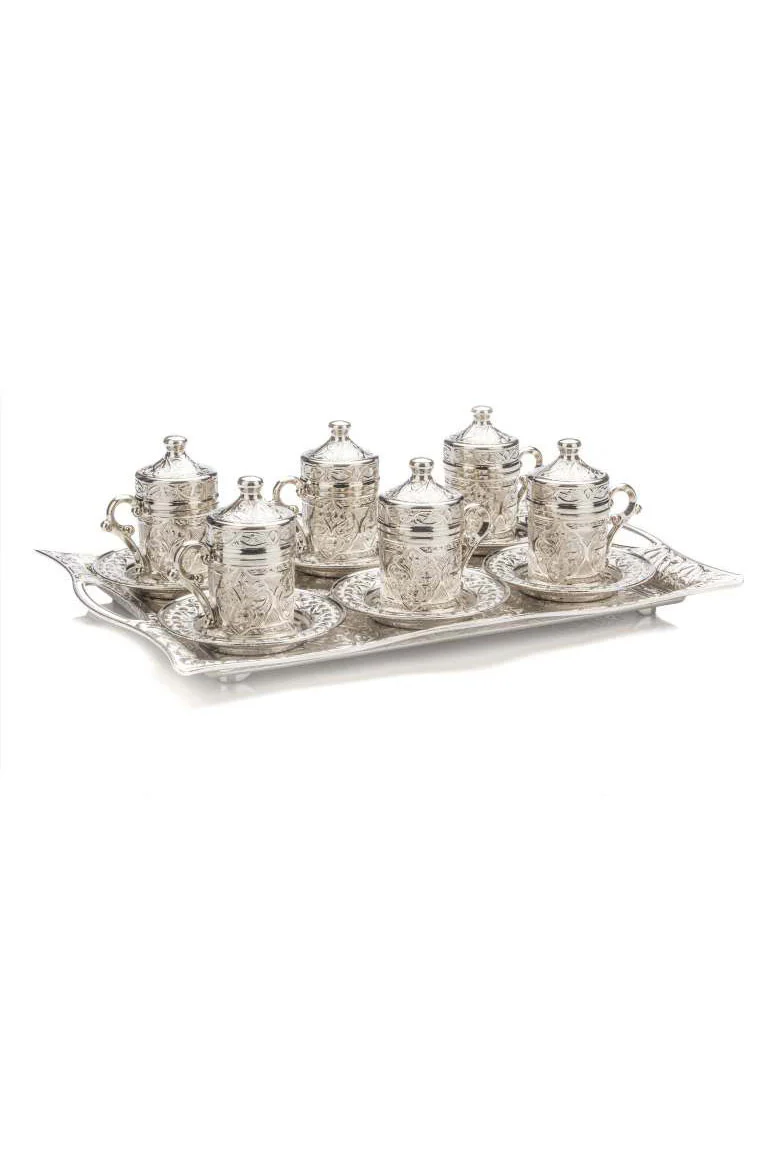 Melidia TURKISH GREEK ARABIC COFFE EXPRESSO SET FOR 6 - Image 2
