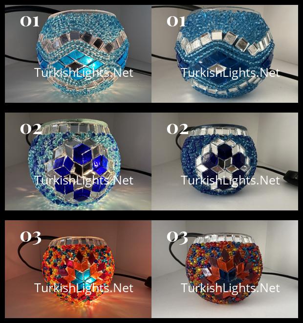 Turkish Mosaic Candle Holder, Product Id:mumluk - Image 3